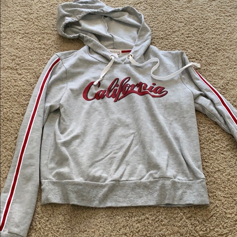 California cropped sweatshirt from tillys